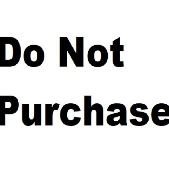 Do Not Purchase - Picture 1 of 16